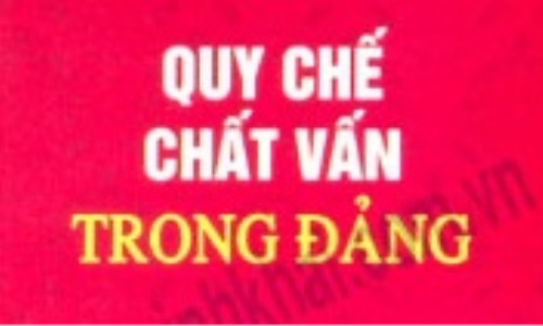 Bàn về chất vấn trong Đảng